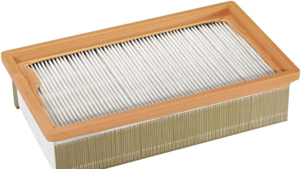 Reusable Dry HEPA Flat Pleated Filter for Turbo I & II Vacuums