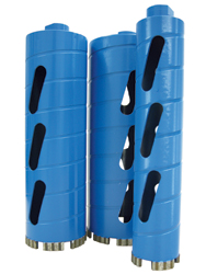 Wet/Dry Diamond Core Bit 2-1/2" for Masonry and Concrete