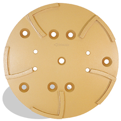 floor buffing machine accessory Hexpin® Surface Grinding Plate 10" x 3/4"