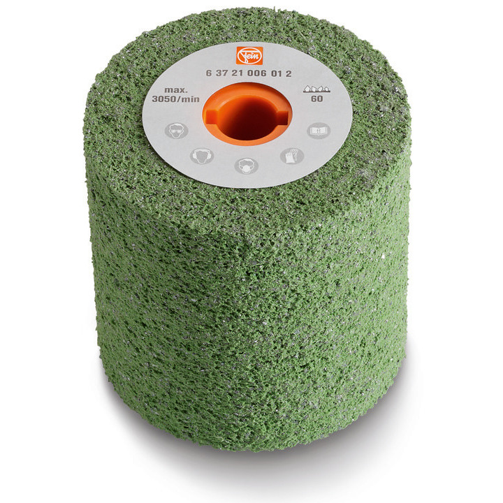 Gum Wheel Grit 60 Green 4" x 4" 