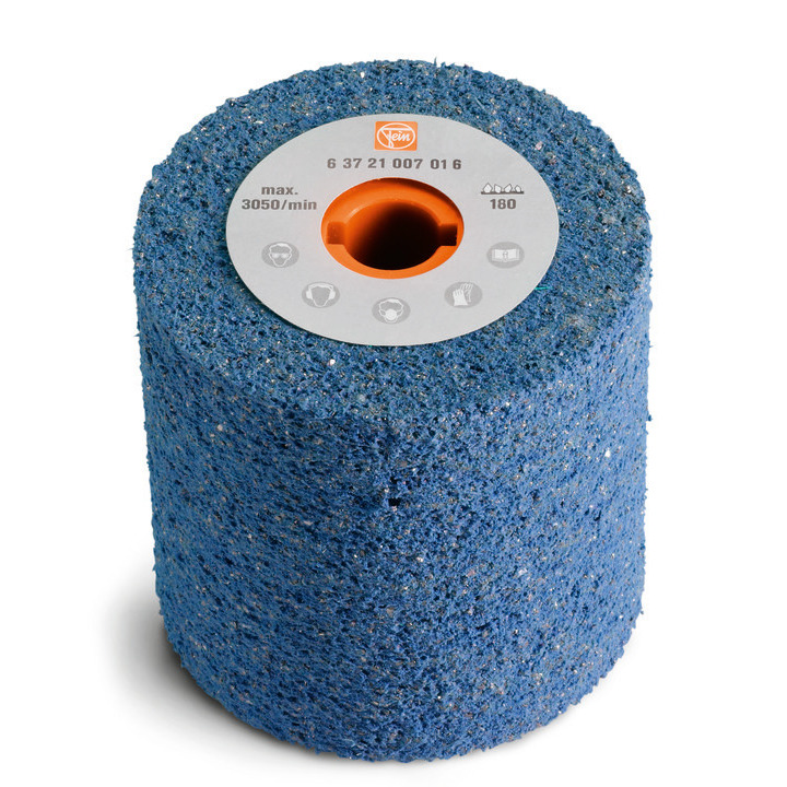 Gum Wheel Grit 180 Blue 4" x 4"