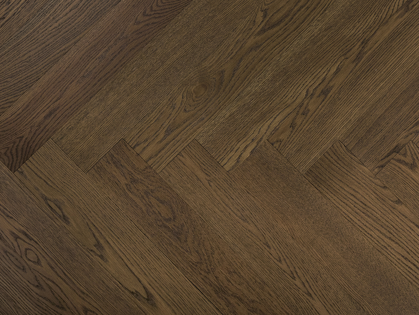 Engineered Hardwood American White Oak Herringbone Camel Character 5" - 3/4" (20.99 sqft)
