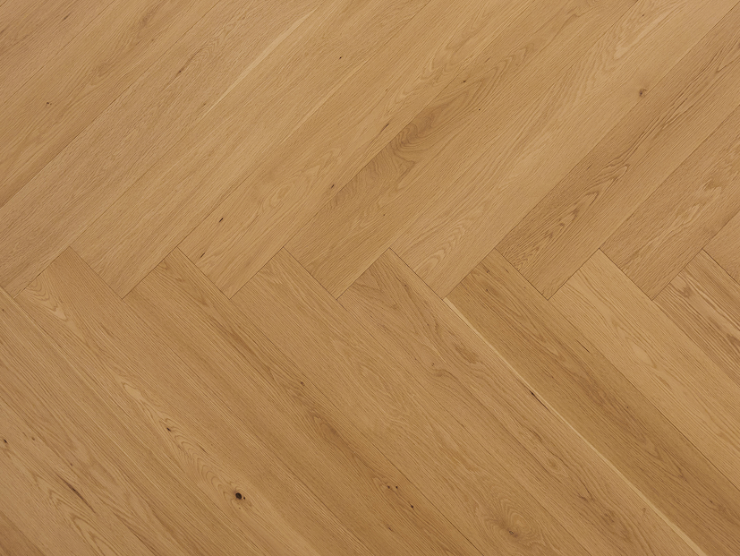 Engineered Hardwood European White Oak Herringbone Clear Select & Better 5" - 3/4"