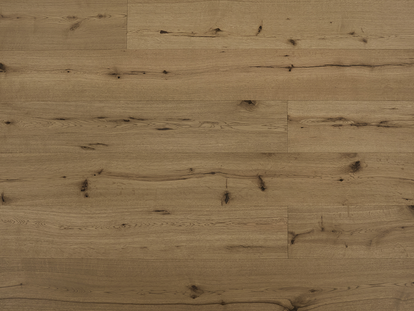 Bois ingénierie European White Oak Toffee Crunch Rustic 7-1/2" - 3/4"