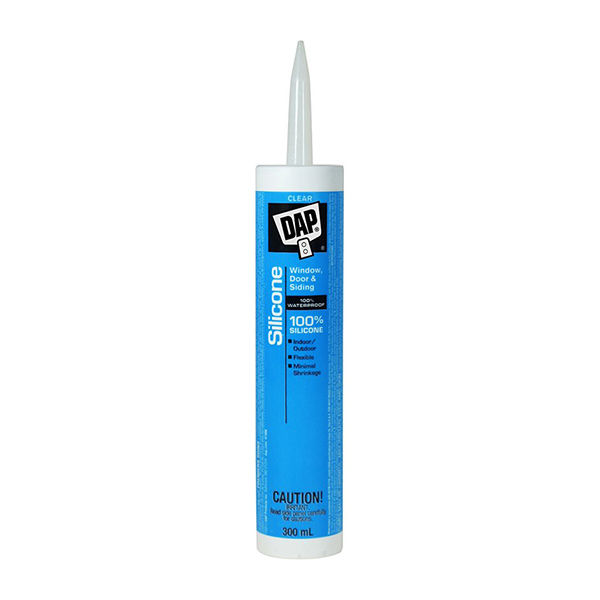 DAP Clear Silicone Window & Door Sealant