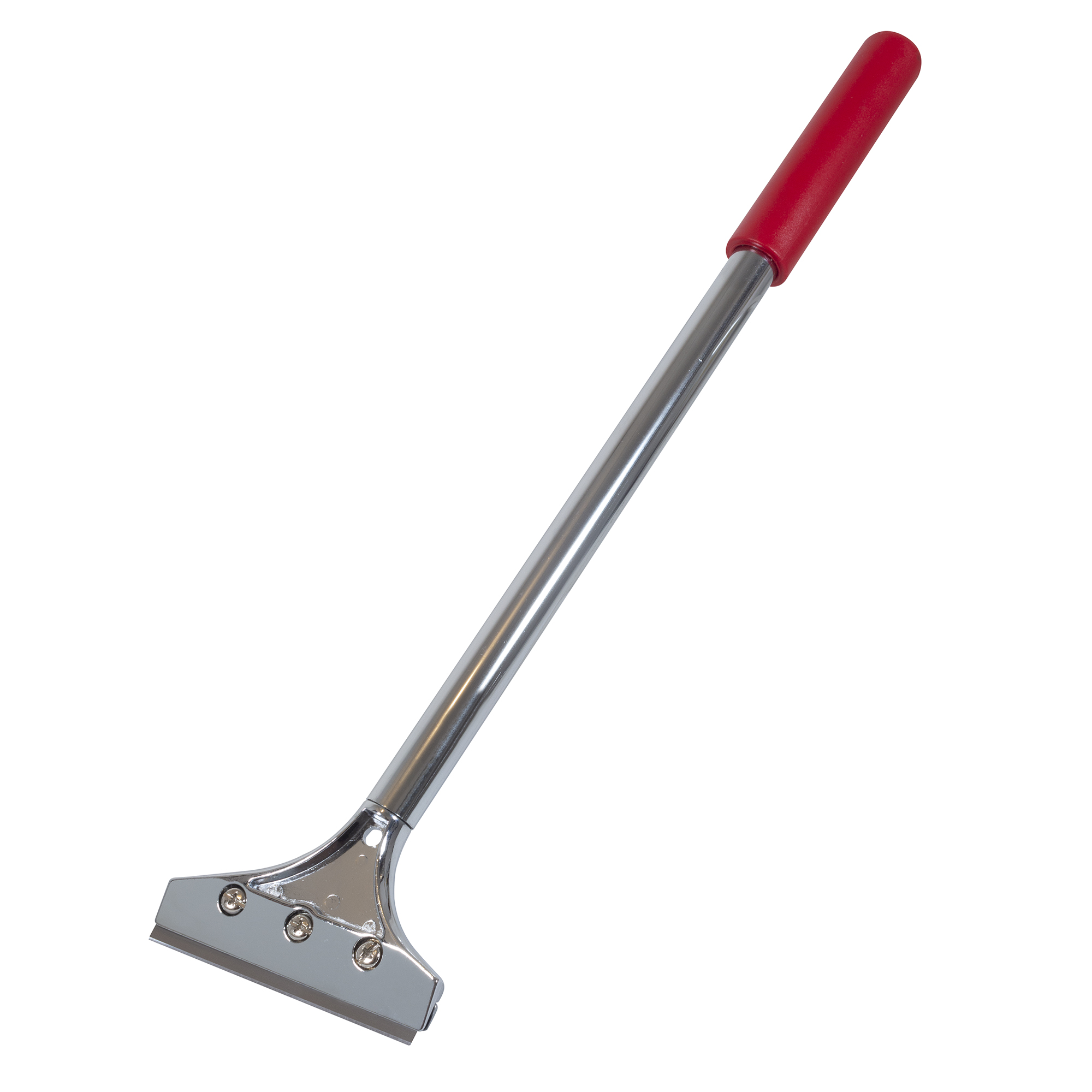 Grattoir à planchers et murs 4" avec manche anti-fatigue 18"