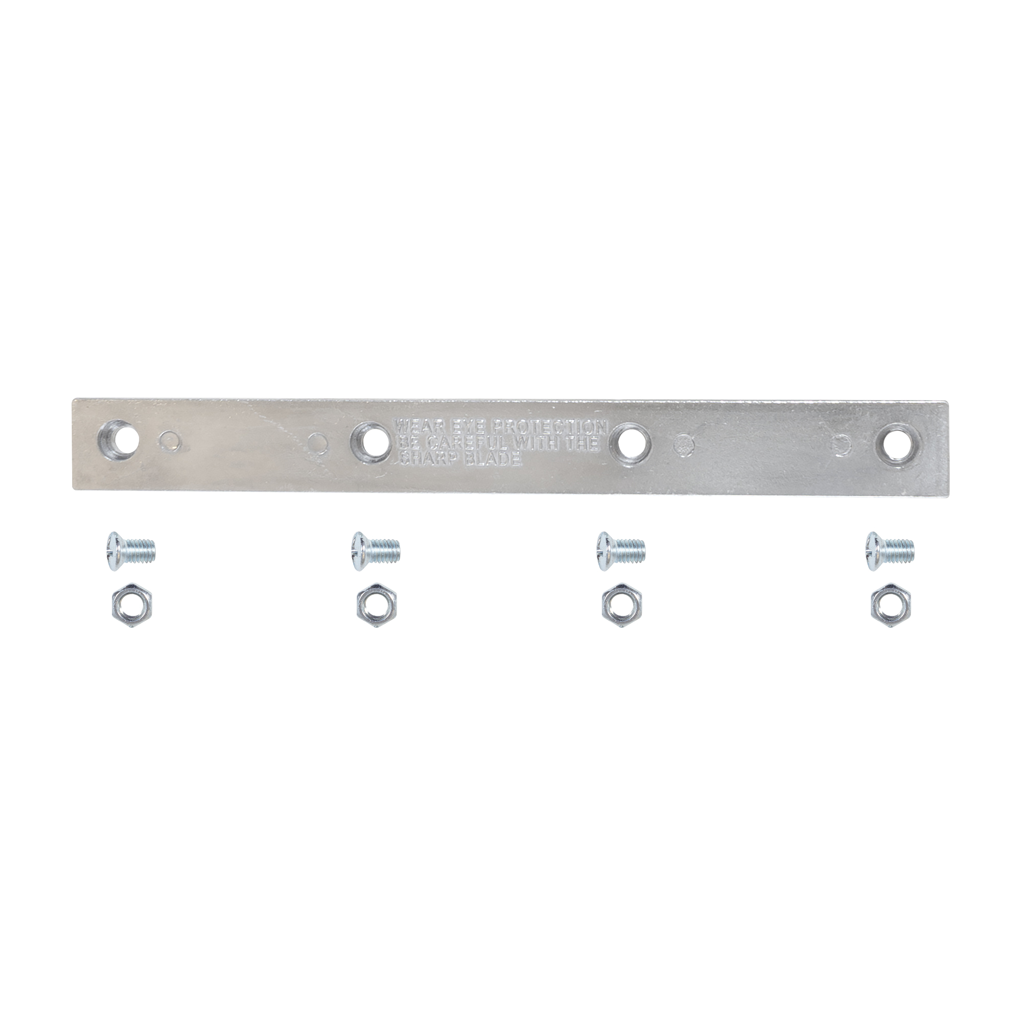Replacement Blade Retaining Plate and Screws for 10-194, 10-196, 10-294 and 10-296 Floor Scrappers