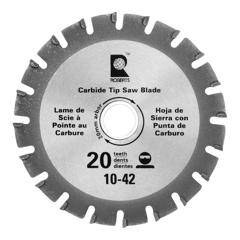 Roberts Jamb Saw Replacement Blade 20 Tooth Carbide Tip 4 1 4 for 10 46 10 56