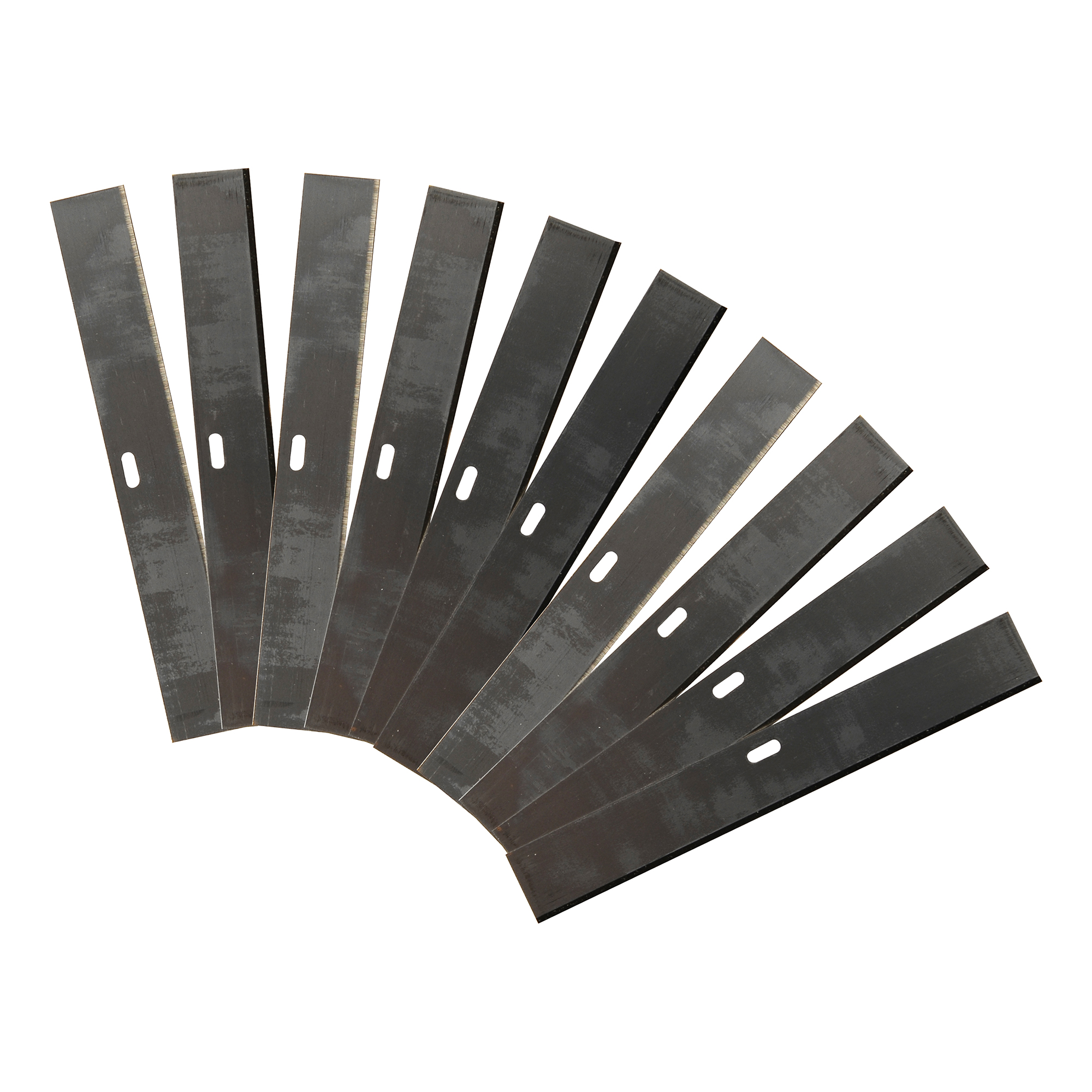 Replacement Scraper Blade Carbon Steel 4" for Standard 4" Scrapers (Pack of 10)
