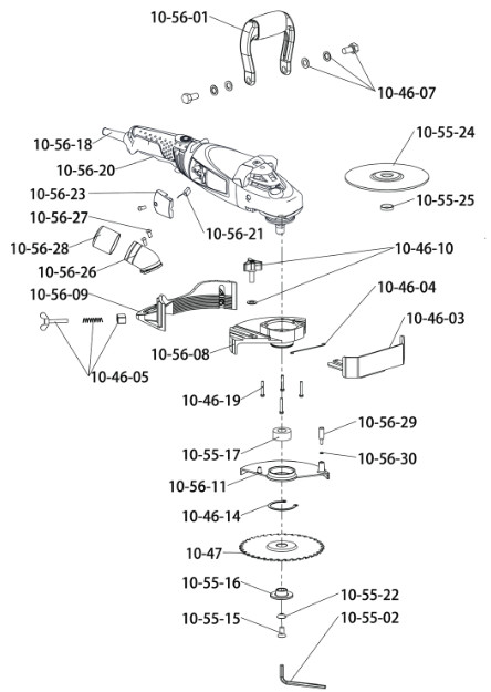 Tuyau pour aspirateur 10-56