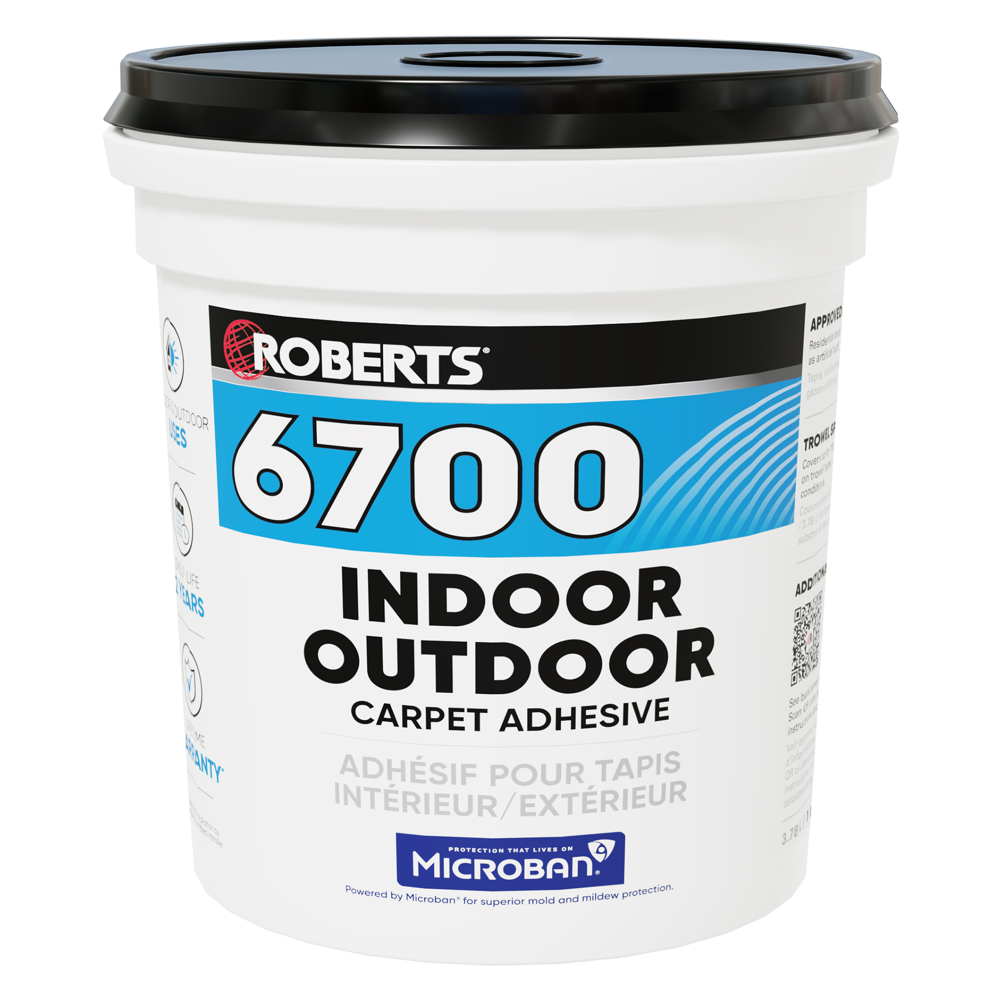 Indoor/Outdoor Carpet Adhesive 6700 - 3.78 L