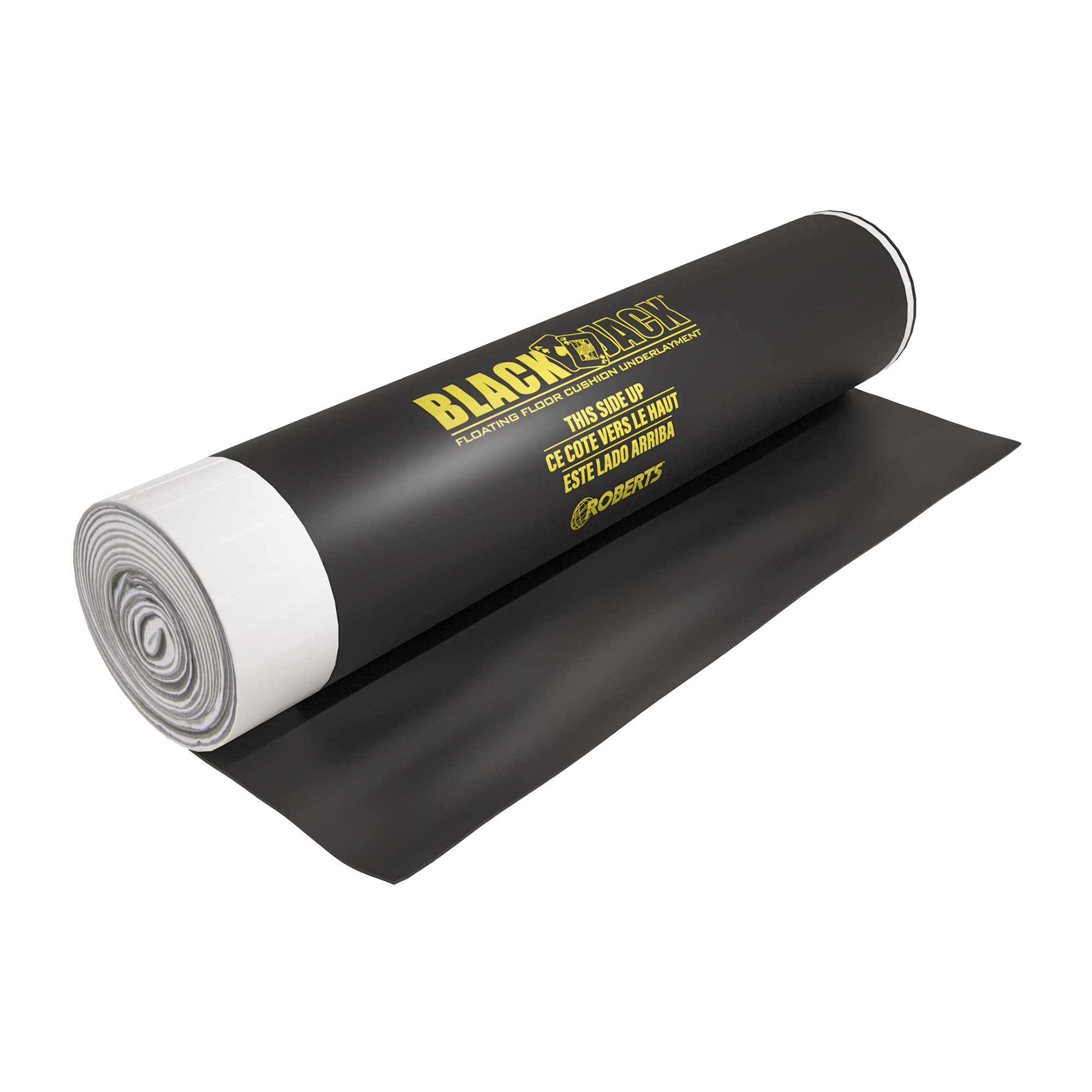 Sous-couche pour plancher de bois franc et flottant Black Jack 43" x 28' - 2.5 mm (100 pi²)