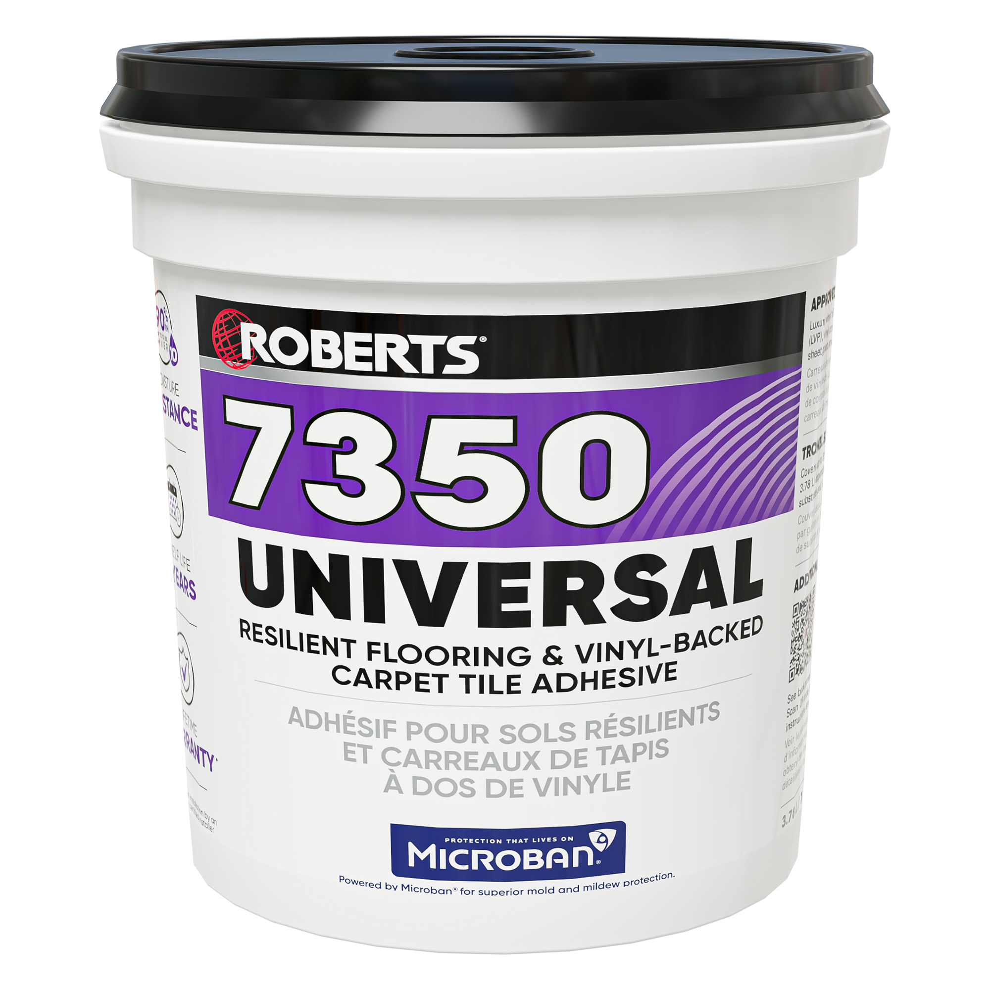 Carpet Tile & Vinyl Adhesive 7350 UNIVERSAL 3.78 L