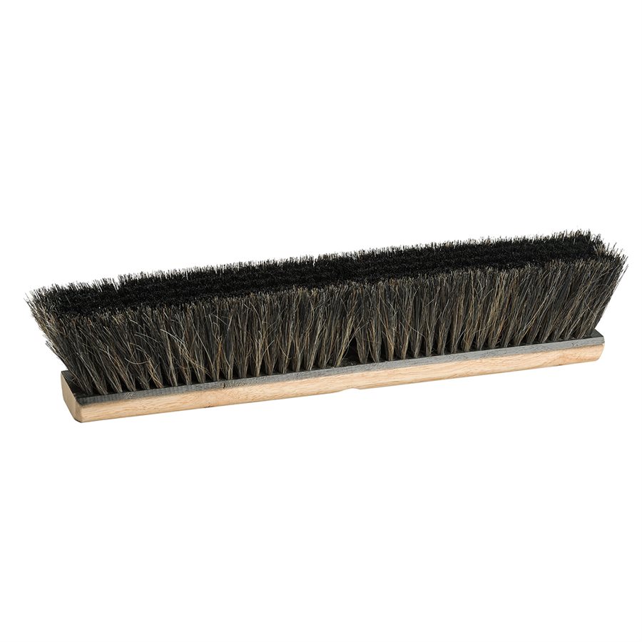 Push Broom "Head Only" 18" Horsehair Blend for Fine Dust
