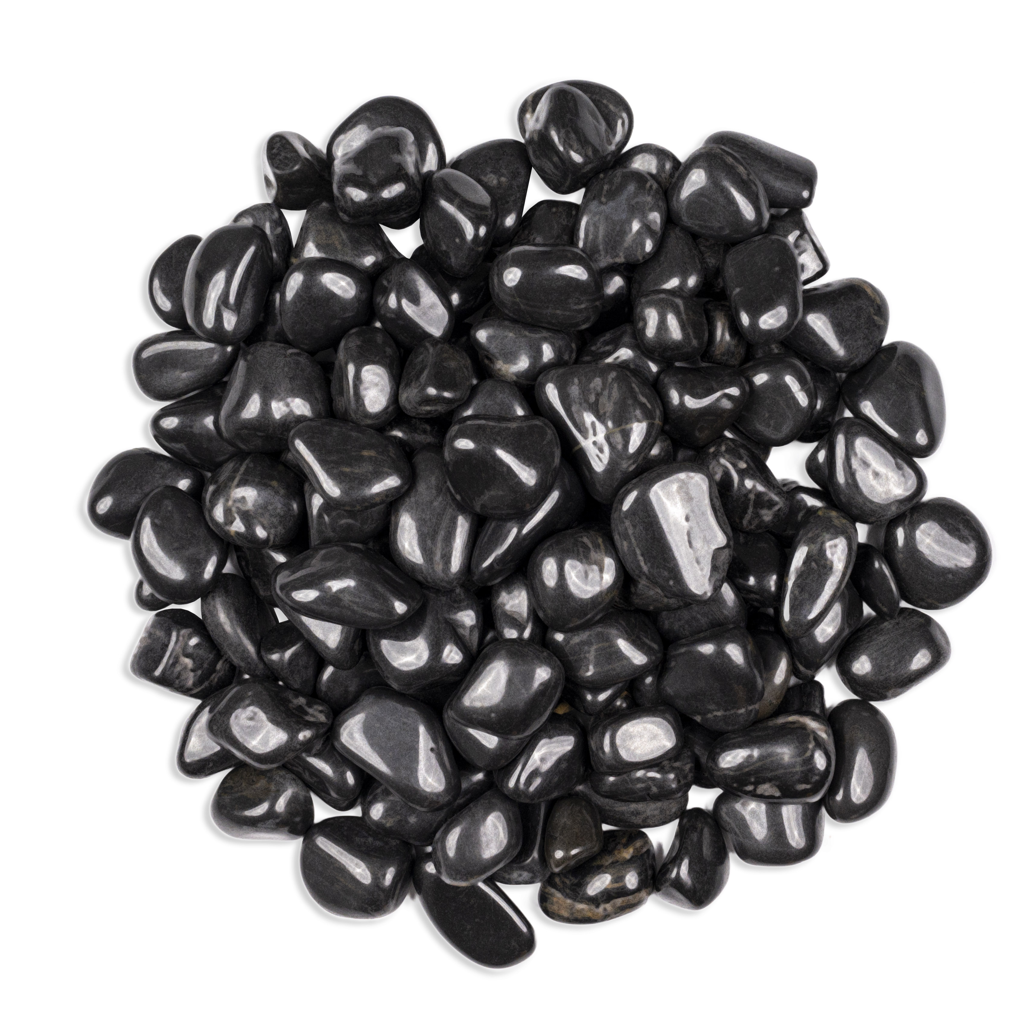 Small River Stone Piedra Black 40 lb