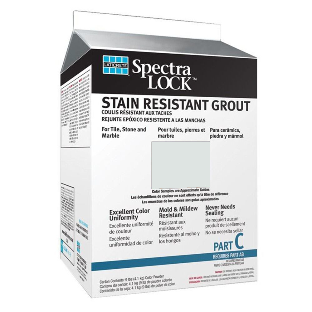 LATICRETE Spectralock Pro Premium Grout Full Unit - Epoxy Grout In Almond Color (9 Lb Powder)