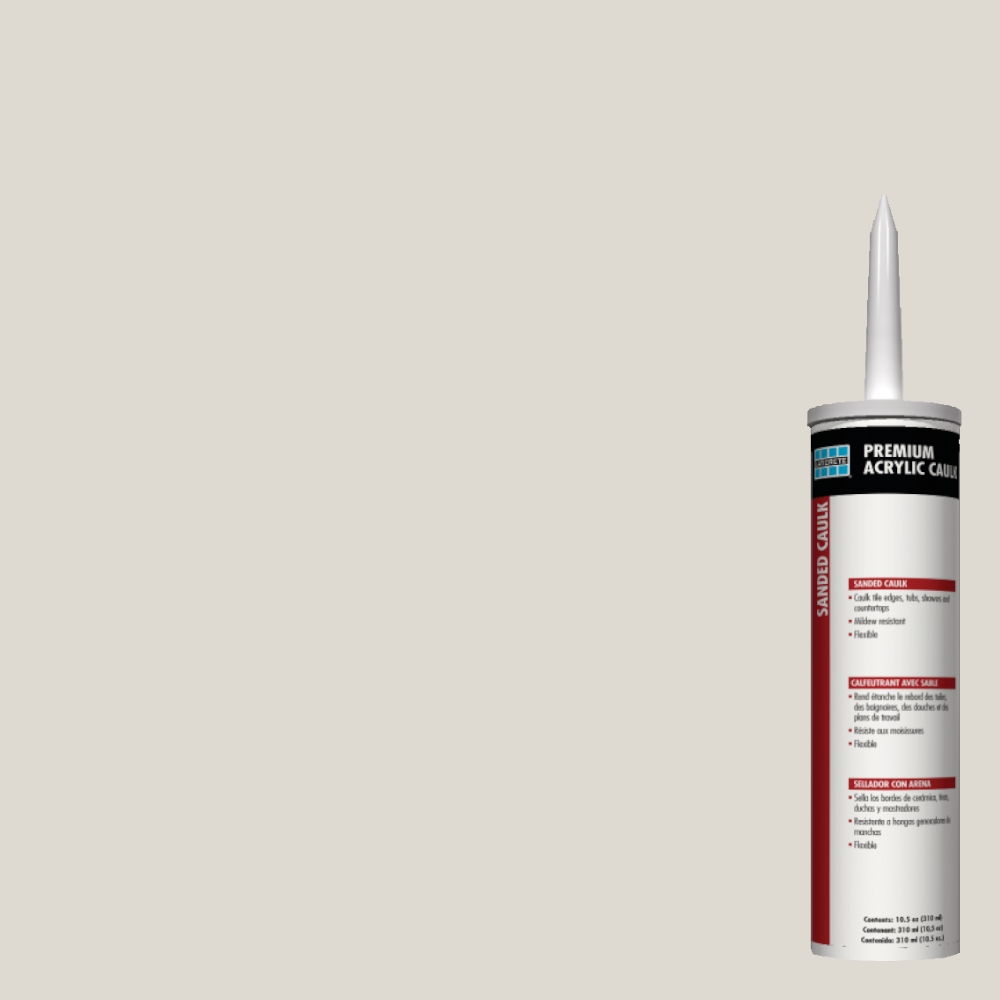 Laticrete Premium Acrylic Caulk Sanded 90 Light Pewter 10.5 oz