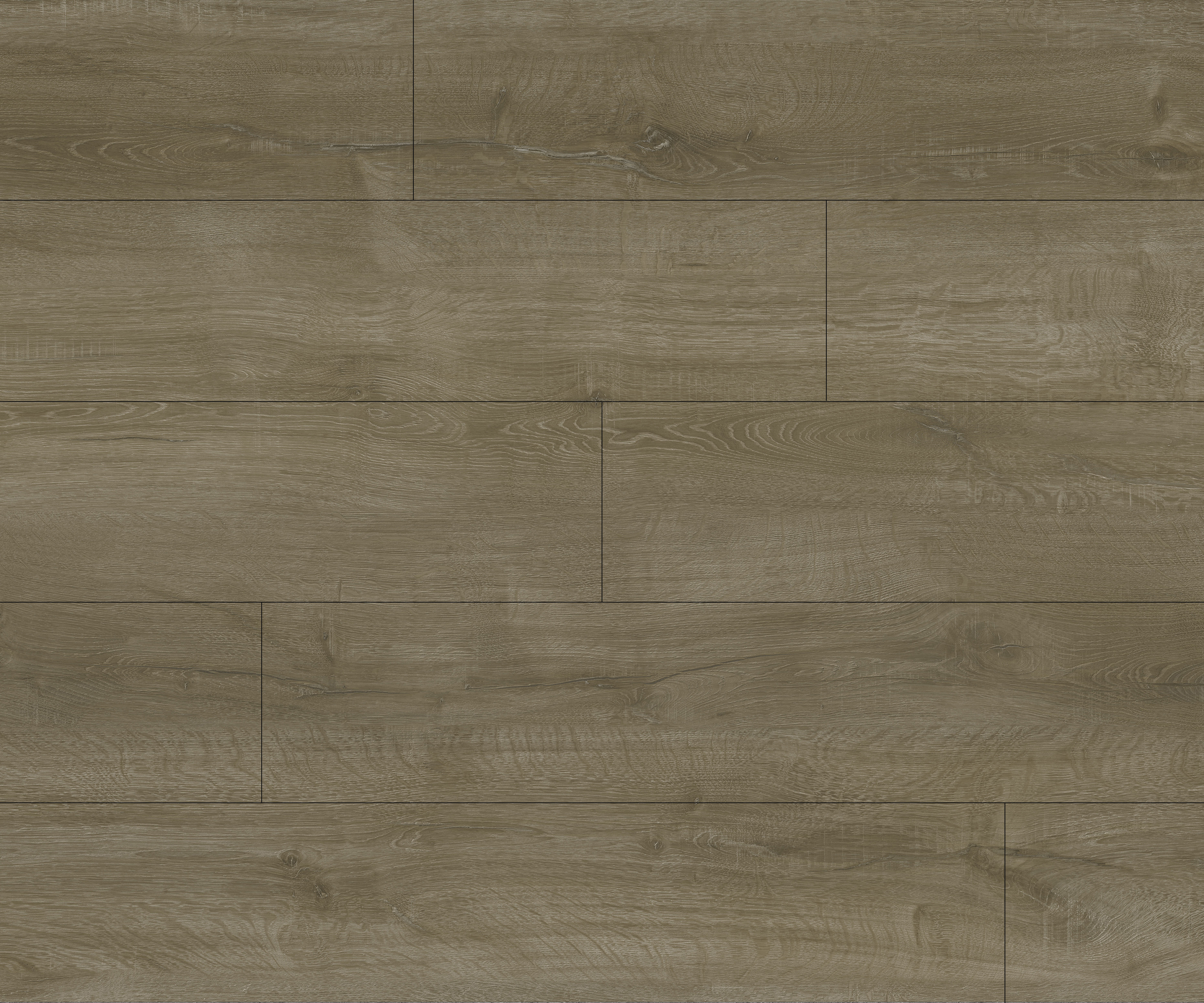 Vinyl Plank Actuelle Expresso Glue Down 7" x 48"