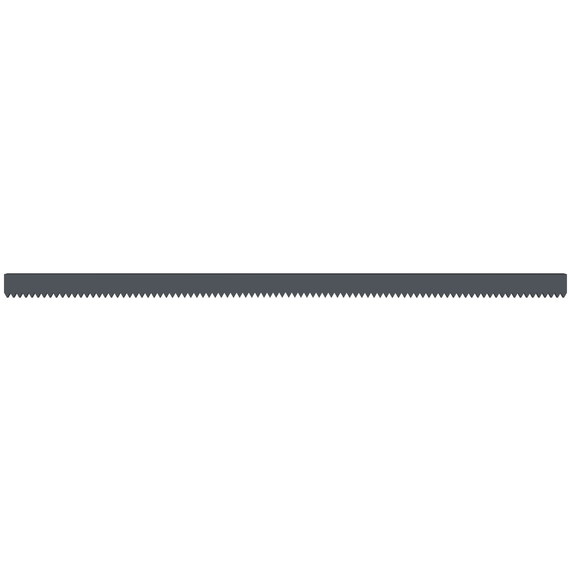 V-notched Squeegee Replacement Blade 24", 1/8"