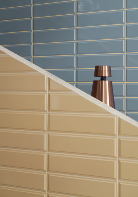Wall Tiles Dintorni Verde Glossy 3" x 12"