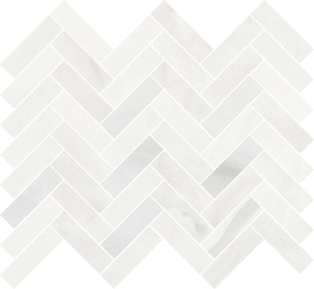 Mosaic Vera Vena White Onyx Polished 1" x 3"
