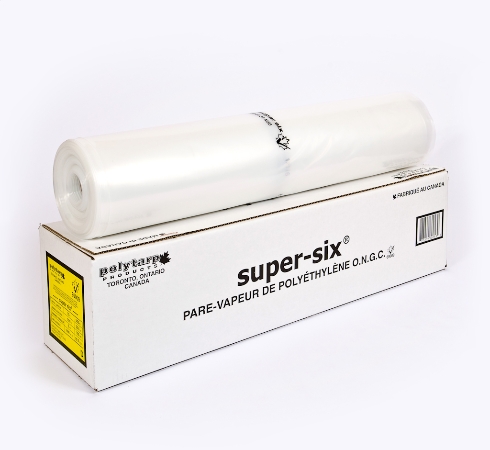 Pare-Vapeur Super Six 10' x 150' - 6 mil (1500 pi²)