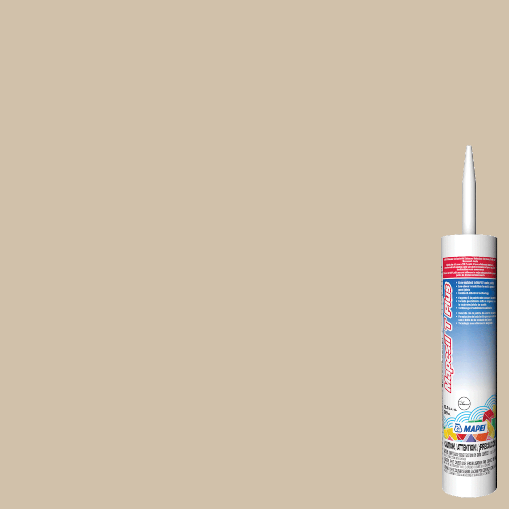 Mapesil T Plus Silicone Sealant - #15 Bone - 299 ml