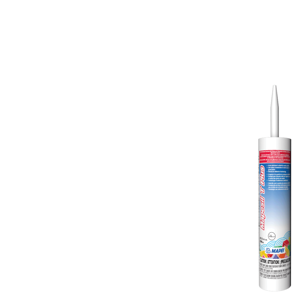 Mapesil T Plus Silicone Sealant - #23 Clear - 299 ml