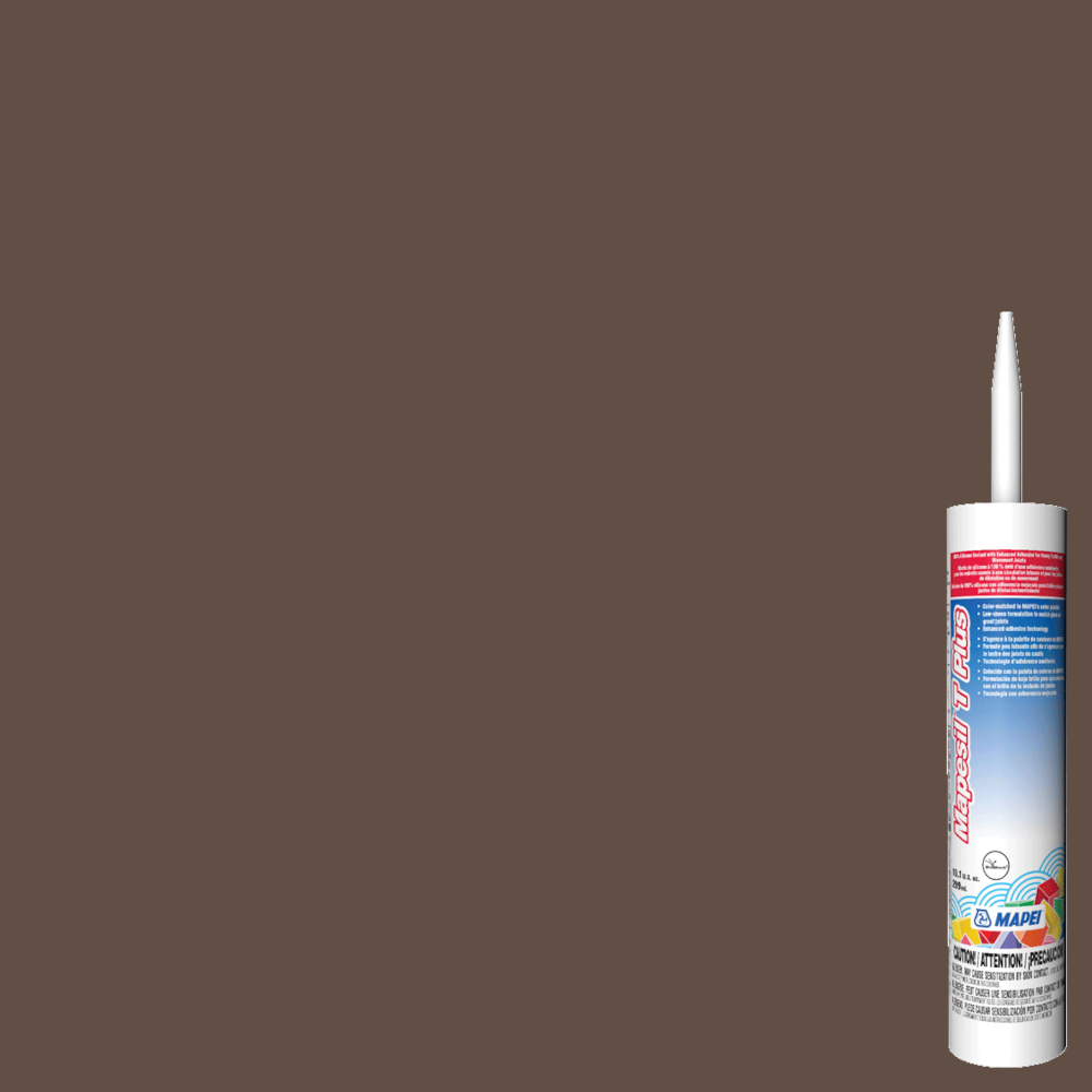 Mapesil T Plus Silicone Sealant - #79 Cocoa - 299 ml