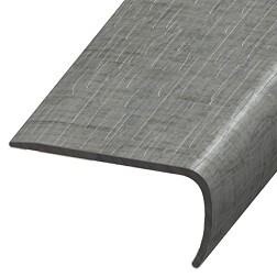 Stair Nose VersaEdge Standard PVC #111734 Shadow Oak - 1" (25.4 mm) x 2" x 94"