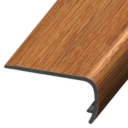 Stair Nose VersaEdge Standard PVC #455 Barn Oak - 1" (25.4 mm) x 2" x 94"