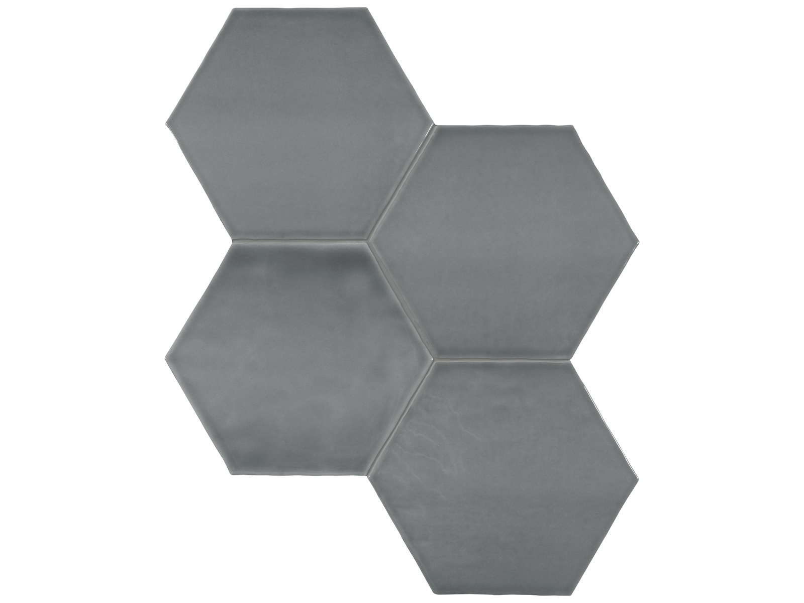 Wall Tile Teramoda Charcoal Glossy 6" x 6-3/4"