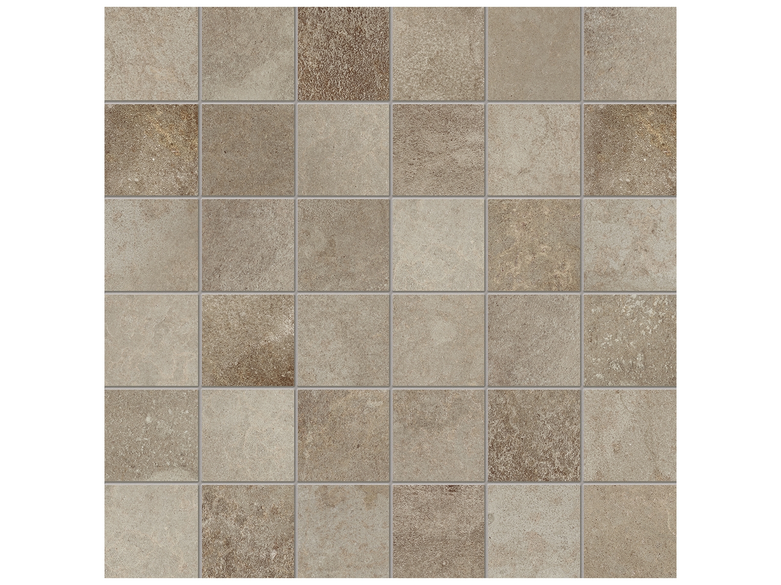 Mosaic Ceraforge Iron Matte 12" x 12"