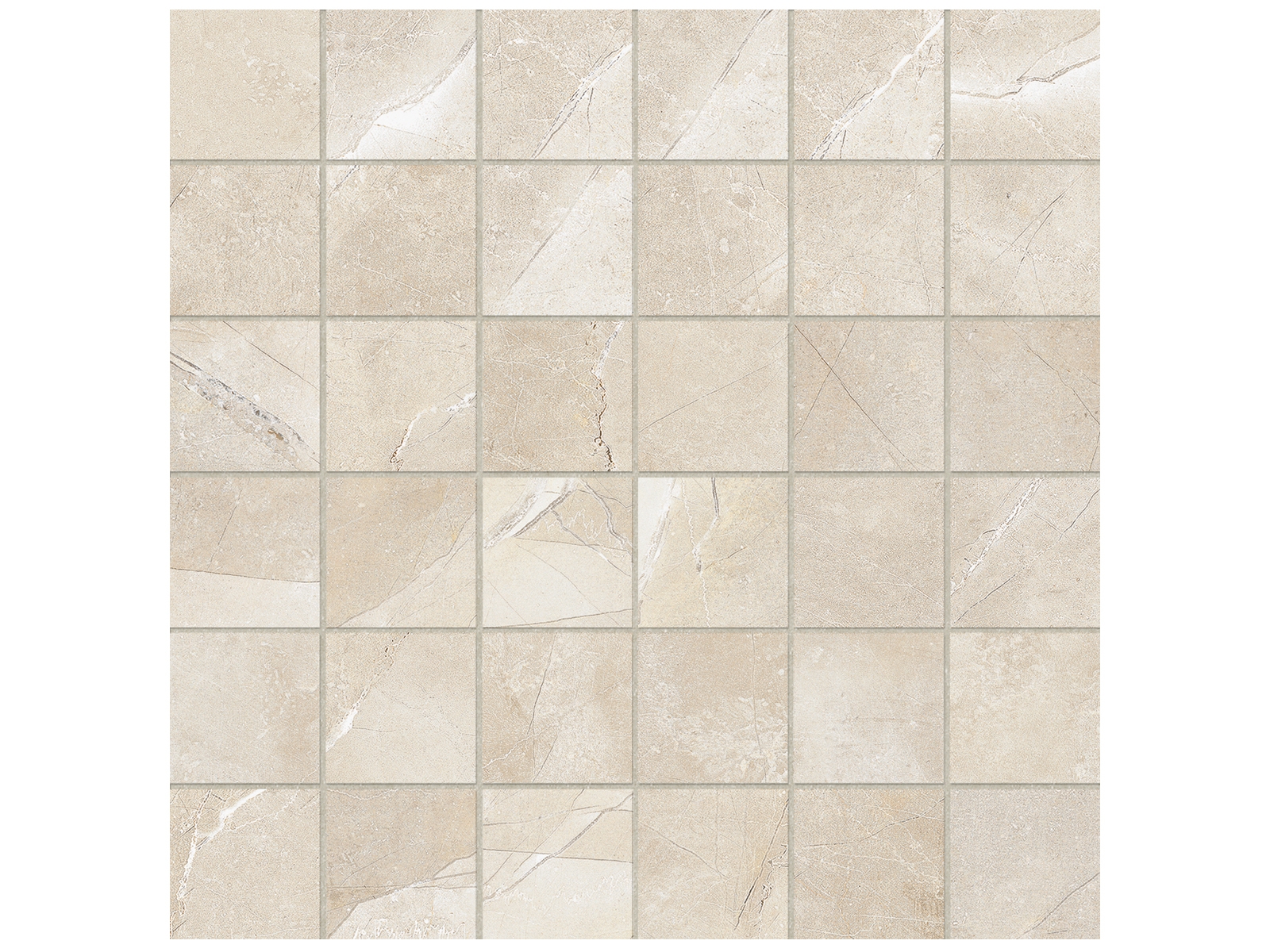 Mosaïque Classic Pulpis Ivory mate 12" x 12"
