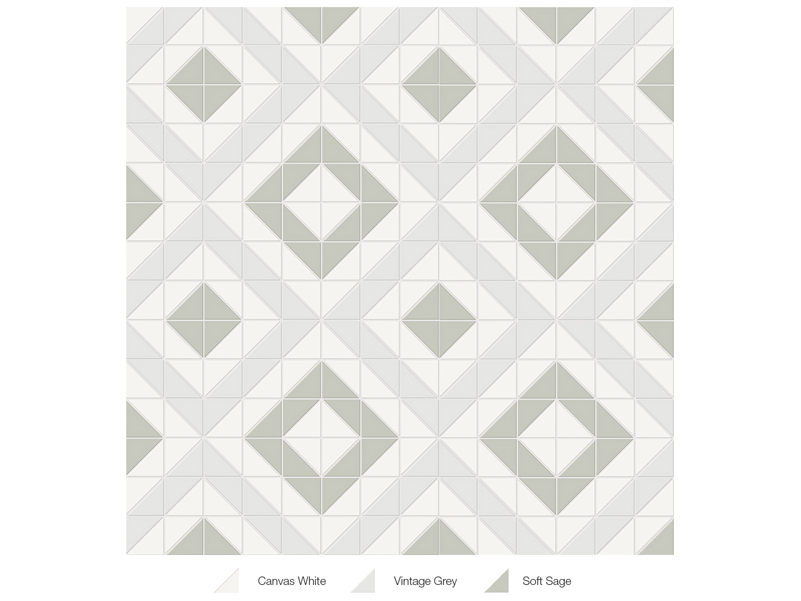 Mosaic Cubic Soho Morning Blend Matte 10" x 10"