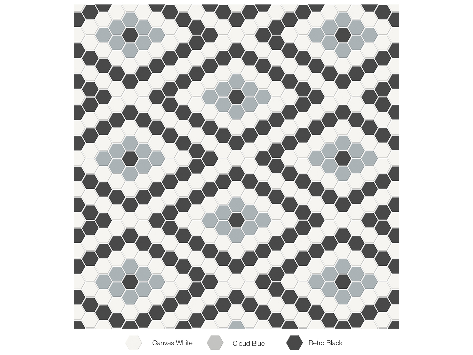Mosaic Diamond Soho Dawn Blend Matte 7-3/4" x 13"