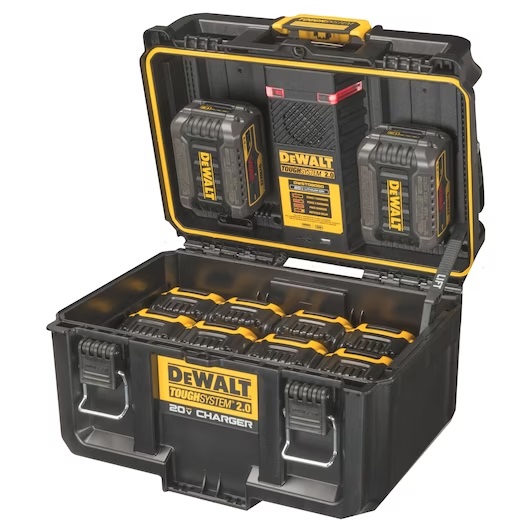 DeWalt Dual Port Battery Charger Box ToughtSystem 2.0 20V FloorBox