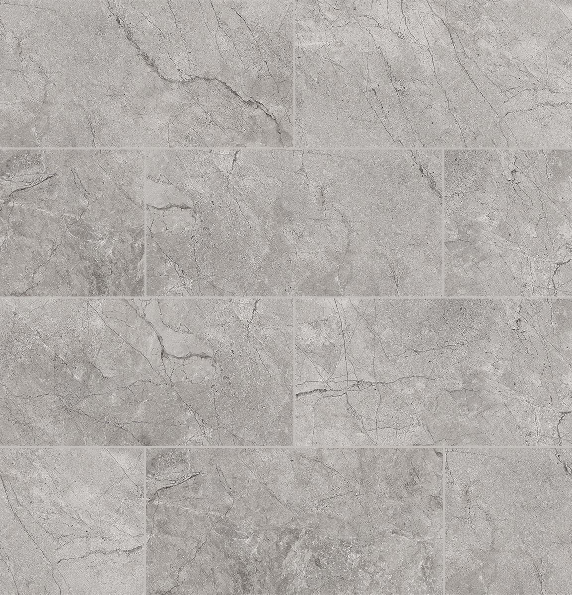 Vinyl Tile Contemporaine Vicky's Marble Glue Down 12" x 24"