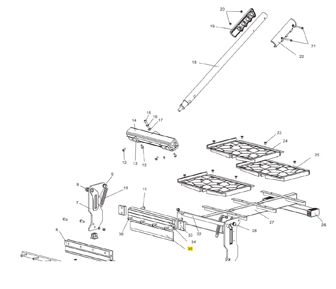 Lame de rechange 9" pour Coupe-plancher multi-usage GC-230