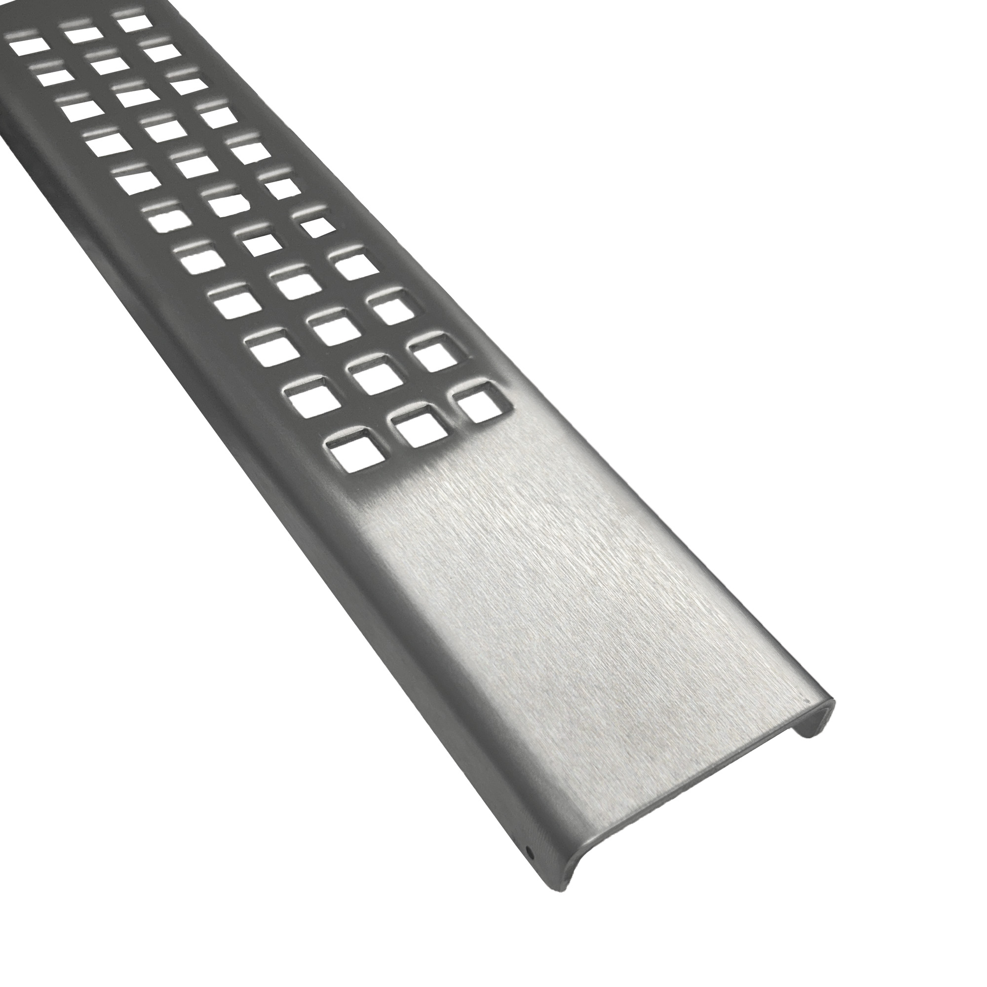 Linear Drain Grate Fundo SSP35 Natural Stainless Steel 1-13/16" x 35-1/16"