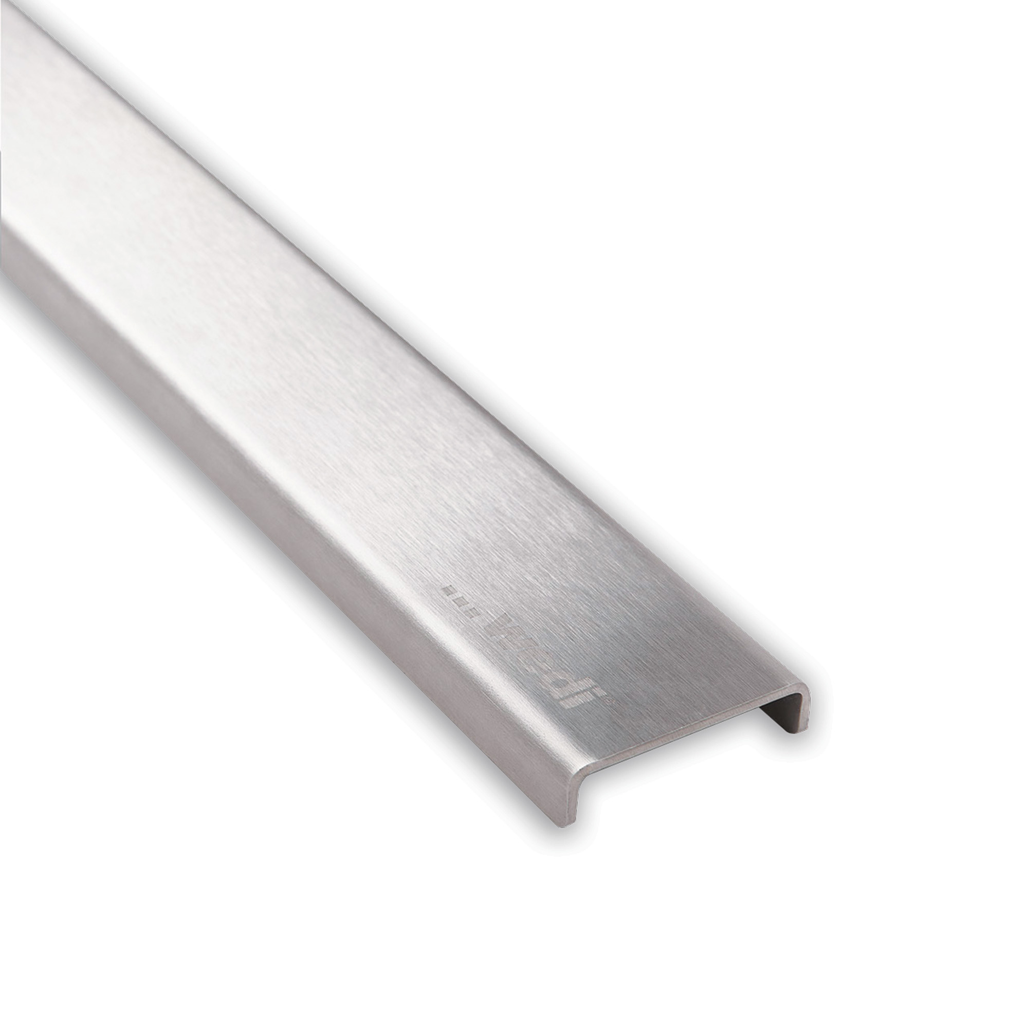 Linear Drain Grate Fundo C43 Stainless Steel Polished Chrome 1-13/16" x 42-15/16"