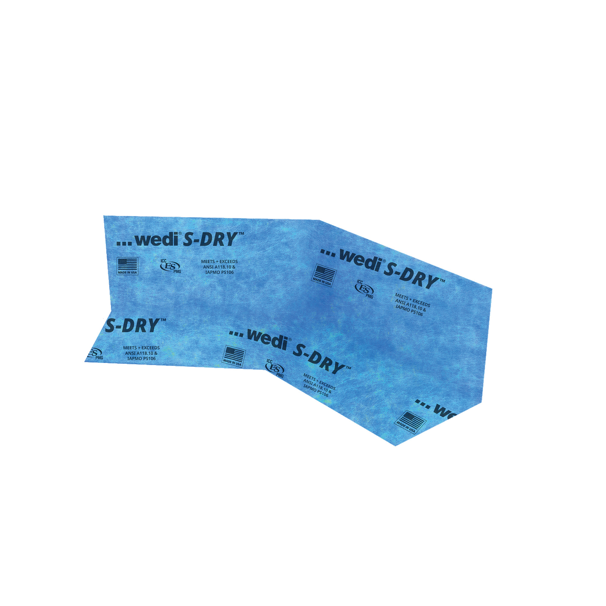 Preformed Waterproofing Corner S-DRY Inside Corner 135° (Pack of 2)