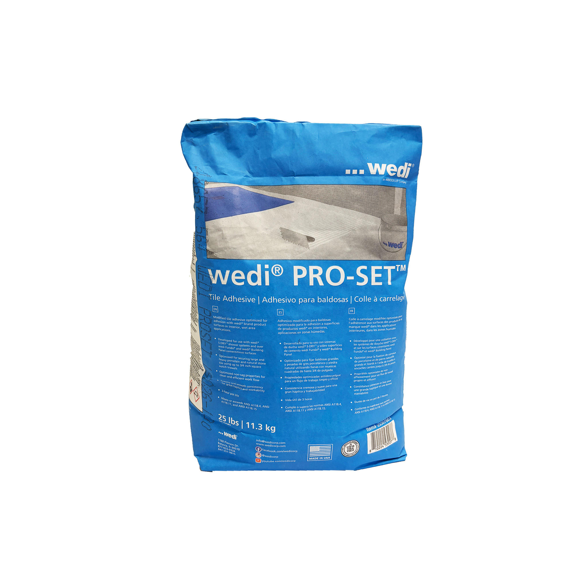 Tile Mortar PRO-SET Tile Adhesive 25 lb