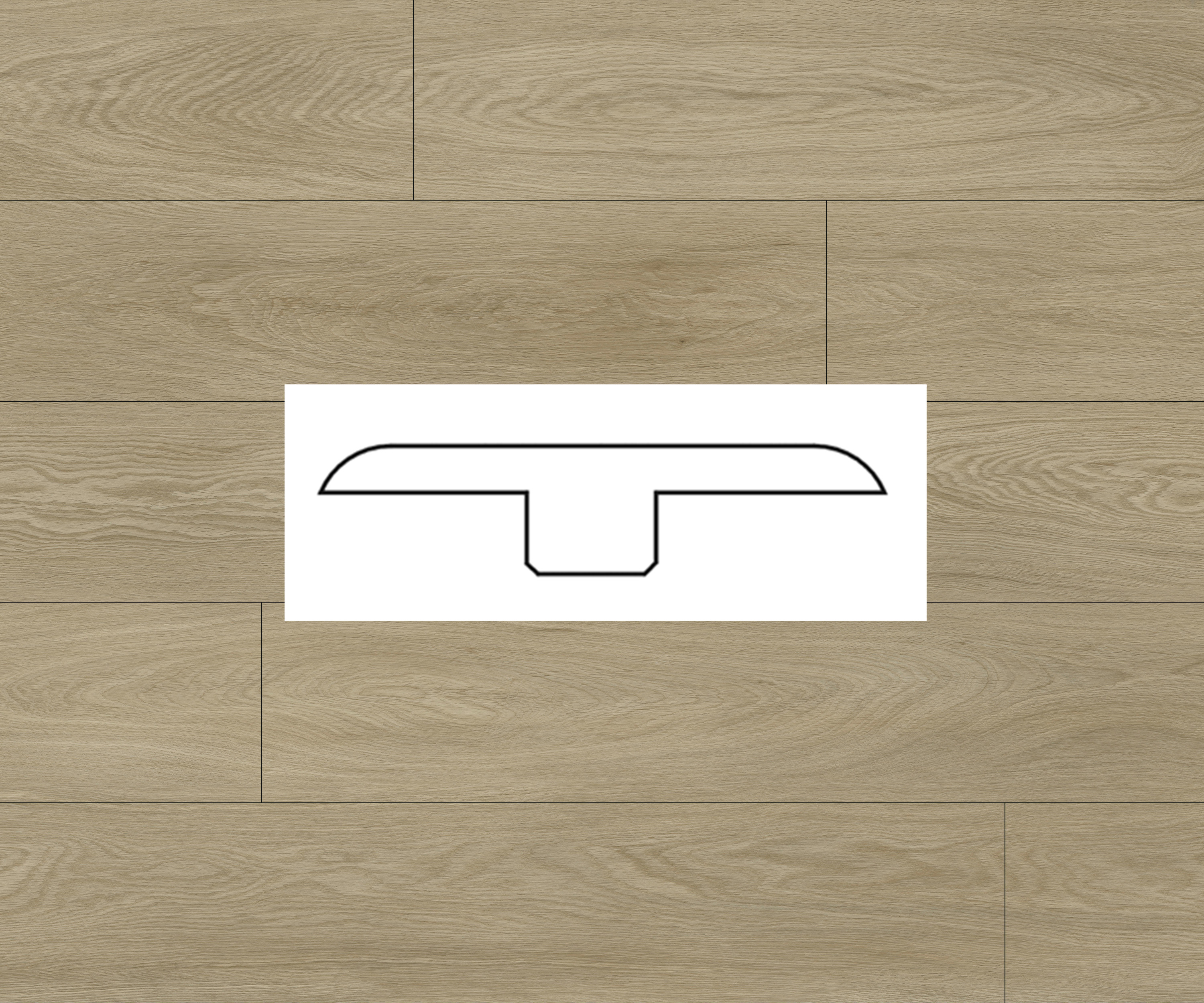 Vinyl Breeze T-Molding 96"