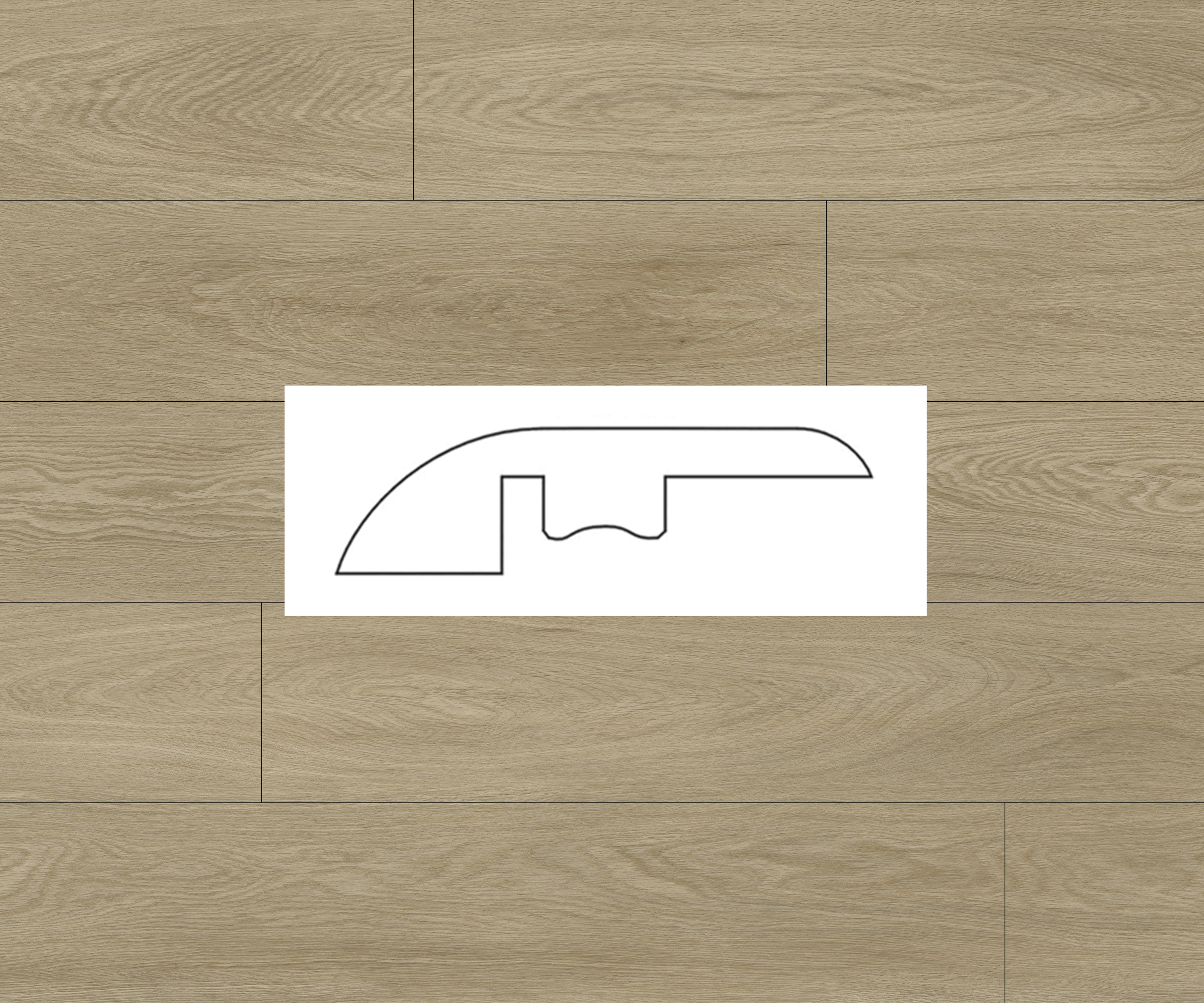 Vinyl Breeze Reducer 96"