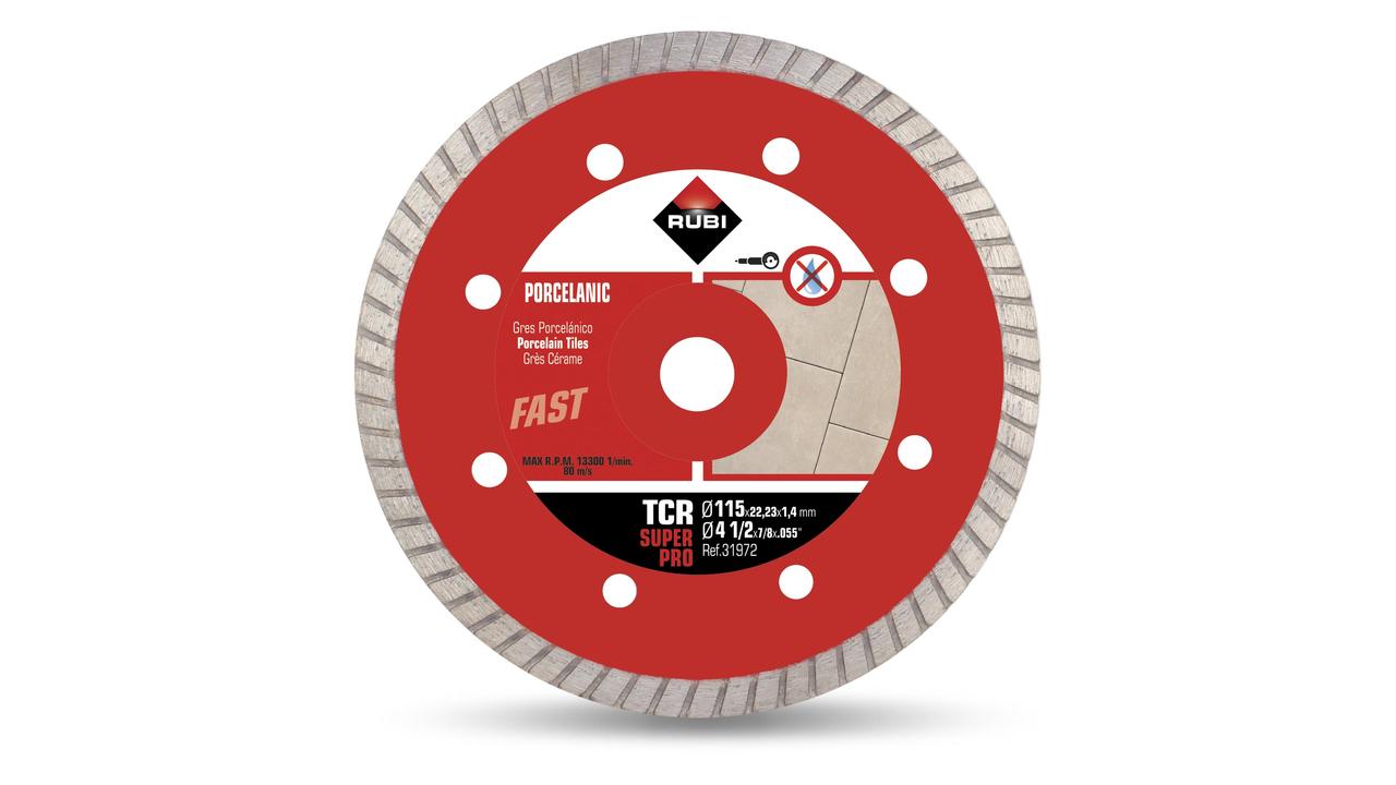 Porcelain Tile Diamond Blade Turbo TCR-115 Superpro