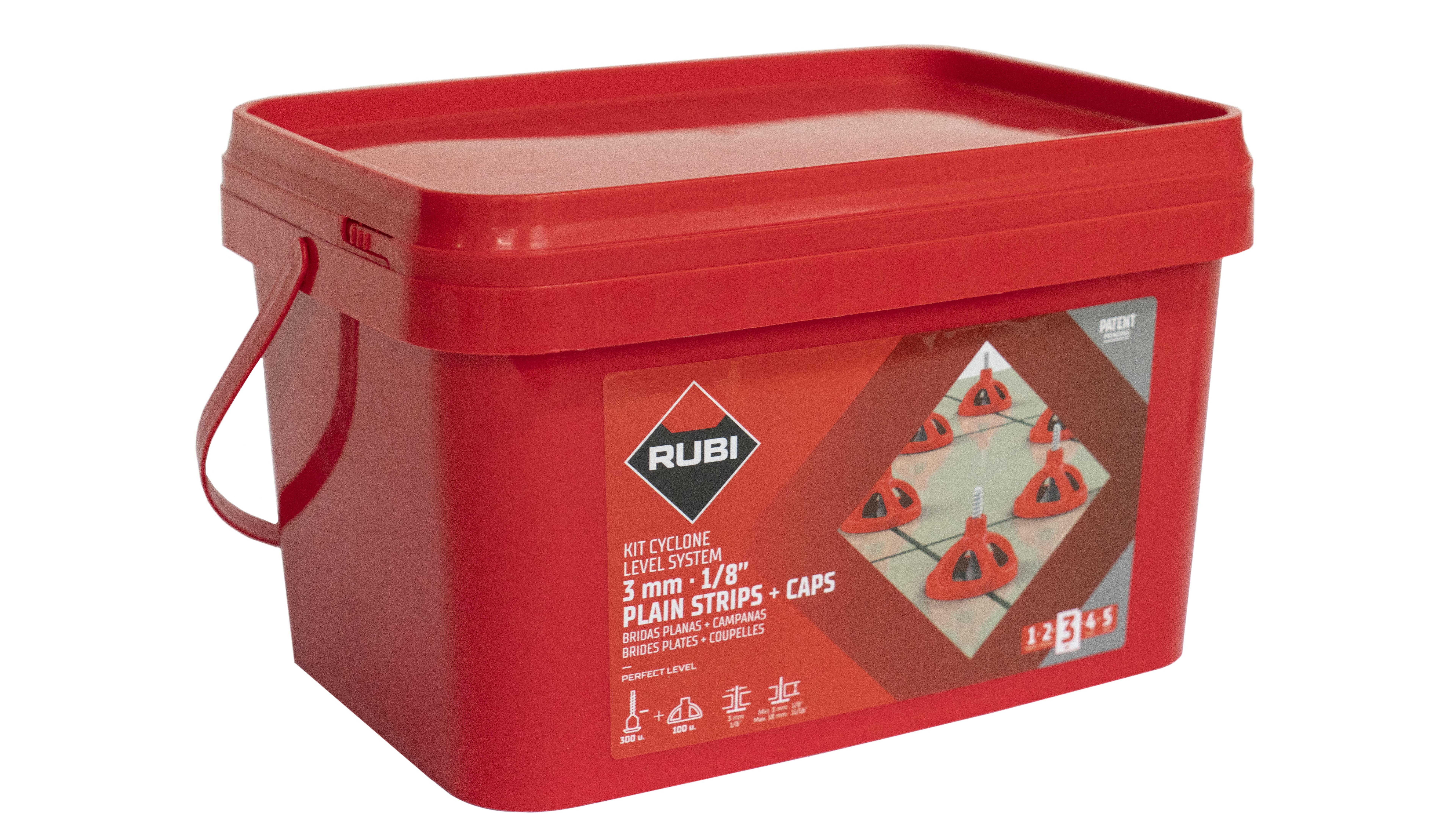 Cyclone Leveling System Kit (100 caps + 300 bases 1/8")
