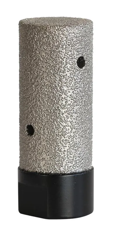 Wet/Dry Diamond Brazed Finger Bit 1''