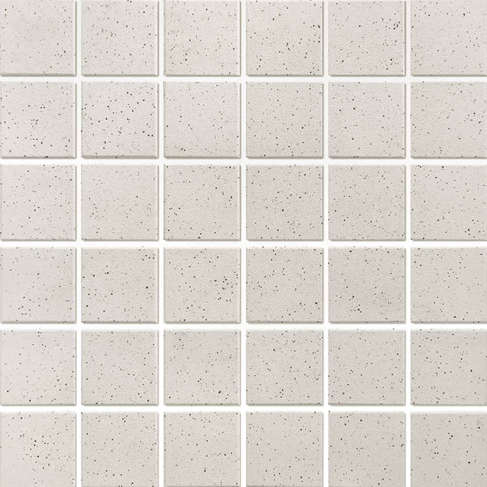 Mosaic Tiles Techno White Granit Matte 12" x 12"