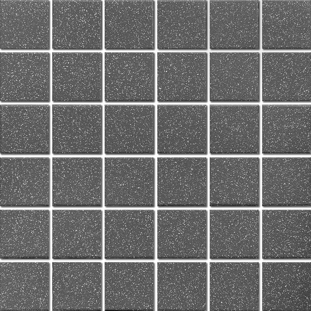 Mosaic Tiles Techno Charcoal Granit Matte 12" x 12"